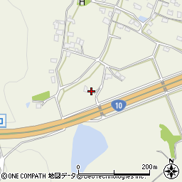 大分県中津市伊藤田426-1周辺の地図