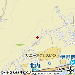 高知県吾川郡いの町1850周辺の地図