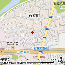 高知県高知市城山町228-1周辺の地図