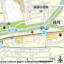 メガネの丸善枝川店周辺の地図