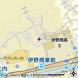 高知県吾川郡いの町344-2周辺の地図