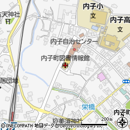 内子町図書情報館周辺の地図