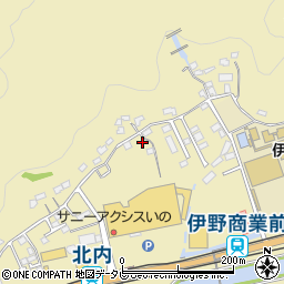 高知県吾川郡いの町392周辺の地図