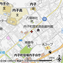 愛媛県喜多郡内子町内子1932周辺の地図