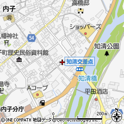 愛媛県喜多郡内子町内子1706周辺の地図