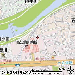 高知県高知市城山町263-2周辺の地図