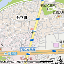 高知県高知市城山町5周辺の地図