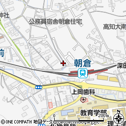 高知県高知市朝倉丙103周辺の地図