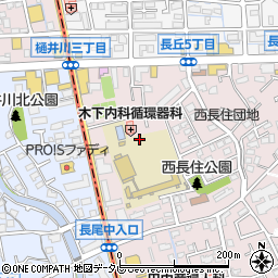 〒811-1361 福岡県福岡市南区西長住の地図