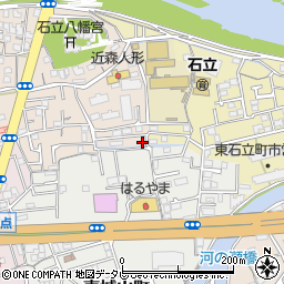 高知県高知市石立町1周辺の地図