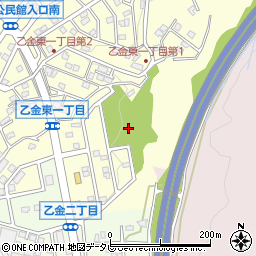 福岡県大野城市乙金東1丁目29周辺の地図