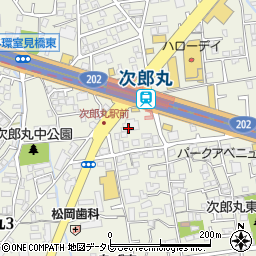 フューネラルハウス彩苑次郎丸斎場周辺の地図