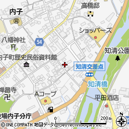 愛媛県喜多郡内子町内子1710周辺の地図