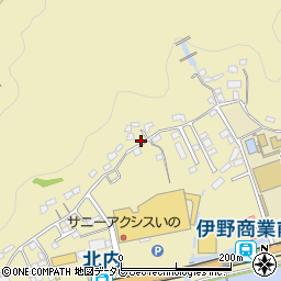 高知県吾川郡いの町1858周辺の地図