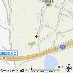 大分県中津市伊藤田296周辺の地図