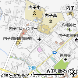 愛媛県喜多郡内子町内子3413周辺の地図