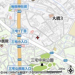 福岡県福岡市南区大橋3丁目30-46周辺の地図