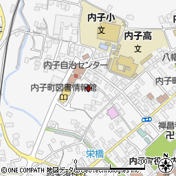 愛媛県喜多郡内子町内子3458周辺の地図