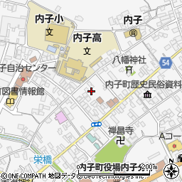愛媛県喜多郡内子町内子2135周辺の地図