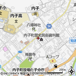 愛媛県喜多郡内子町内子1937周辺の地図