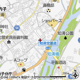愛媛県喜多郡内子町内子1701周辺の地図