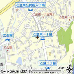 福岡県大野城市乙金東1丁目5周辺の地図