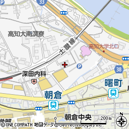 高知県高知市朝倉丙298-4周辺の地図