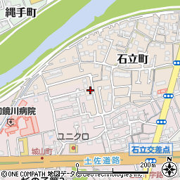 高知県高知市石立町212-19周辺の地図
