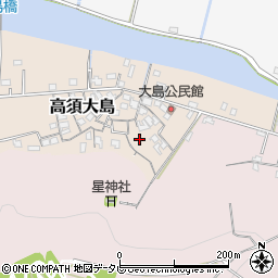 高知県高知市高須大島8周辺の地図