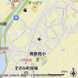和歌山県西牟婁郡すさみ町周参見3872周辺の地図