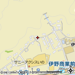 高知県吾川郡いの町1861周辺の地図