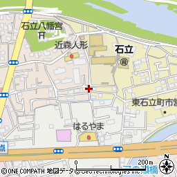 高知県高知市石立町2-3周辺の地図