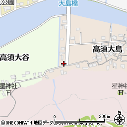 高知県高知市高須大島1-27周辺の地図
