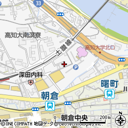 高知県高知市朝倉丙298周辺の地図