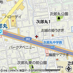 訪問看護ステーション花火・次郎丸店周辺の地図