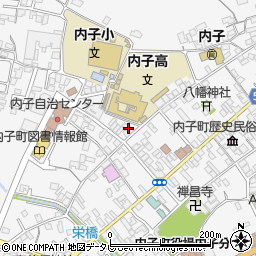 愛媛県喜多郡内子町内子3400周辺の地図