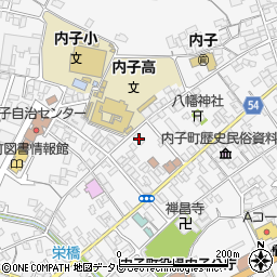 愛媛県喜多郡内子町内子2137周辺の地図