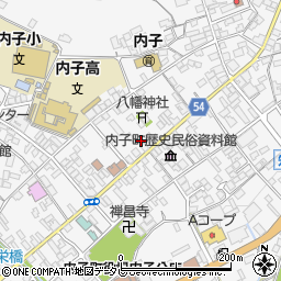 愛媛県喜多郡内子町内子2009周辺の地図