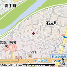 高知県高知市城山町257-1周辺の地図