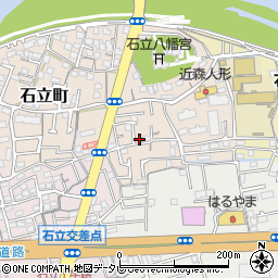 高知県高知市石立町34-7周辺の地図