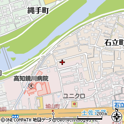 高知県高知市石立町223-29周辺の地図