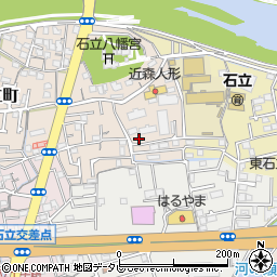 高知県高知市石立町10-4周辺の地図