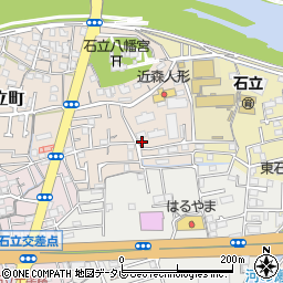 高知県高知市石立町10-3周辺の地図