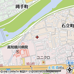 高知県高知市石立町223-22周辺の地図