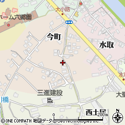 大分県豊後高田市今町1397-3周辺の地図