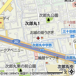 福岡県福岡市早良区次郎丸1丁目15-4周辺の地図