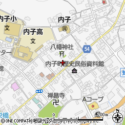 愛媛県喜多郡内子町内子2005周辺の地図
