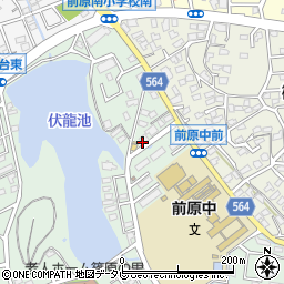 友納荘周辺の地図