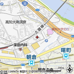 高知県高知市朝倉丙298-9周辺の地図