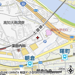 高知県高知市朝倉丙298-3周辺の地図